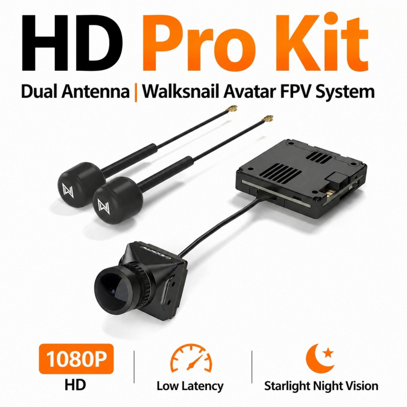 Walksnail Avatar HD Pro Kit Du - Walksnail Avatar Hd Pro Kit recension och pris