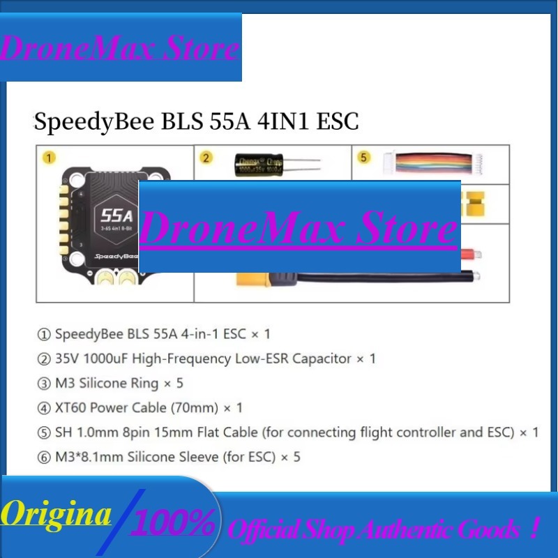 DroMa1pcs/lot NEW Speedybee F4 - Speedybee F405 V4 Bls 55A Stack recension och pris